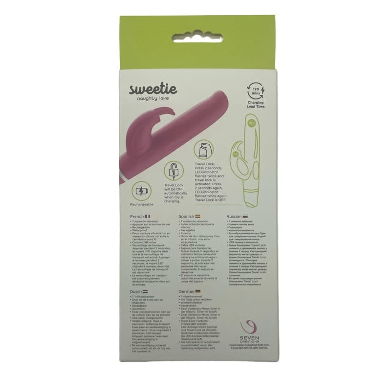 Seven Creations Sweetie Bunny Rabbit Vibrator