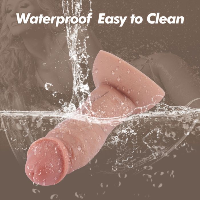 HiSmith - 9" Hyper Realistic Silicone Dildo (Suction)