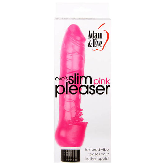 Adam & Eve Eve's Slim Pink Pleaser - Pink 20.3cm (8") Vibrator