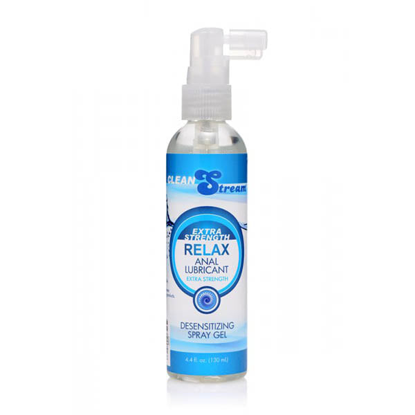 CleanStream Relax Extra Strength Anal Lubricant Desensitising Anal Gel 4.4oz/130ml