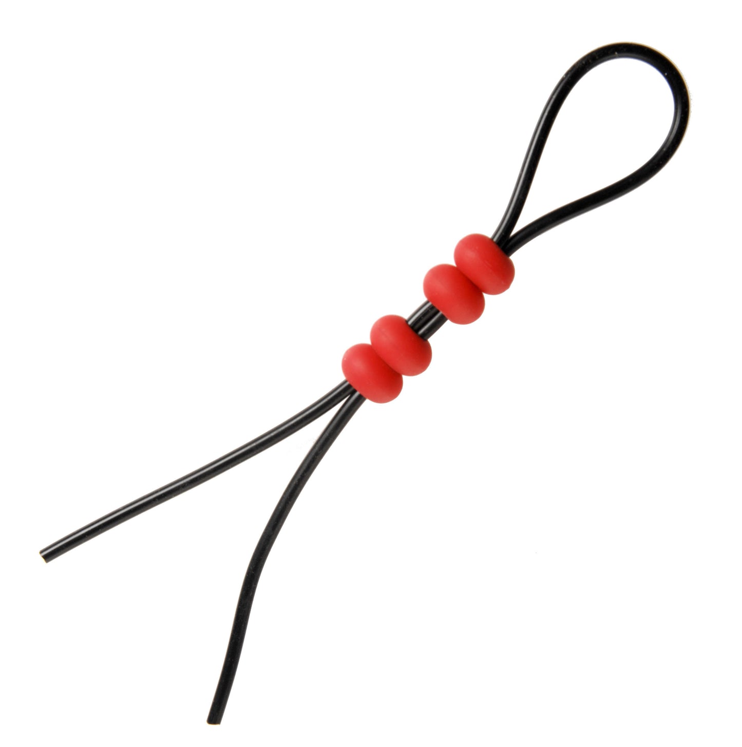 Master Series Crimson Tied Bolo - Lasso Style Adjustable Cock Ring
