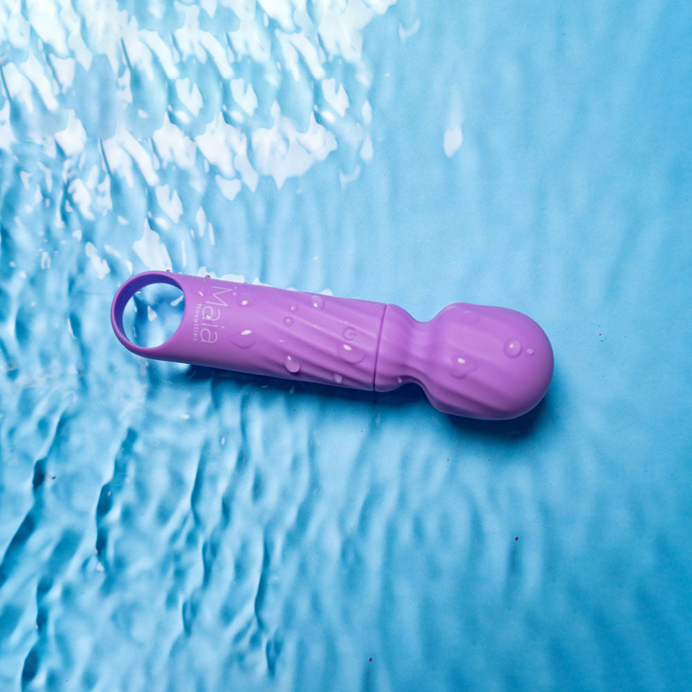 Maia Toys | Maia DOLLY Purple 12.7cm USB Rechargeable Massage Wand