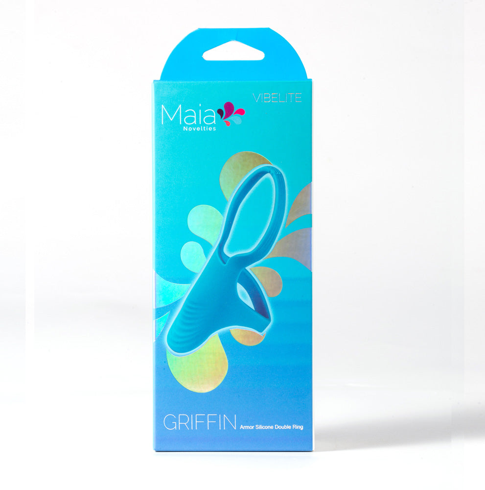 Maia Toys | Maia GRIFFIN - Blue Silicone Cock Ring