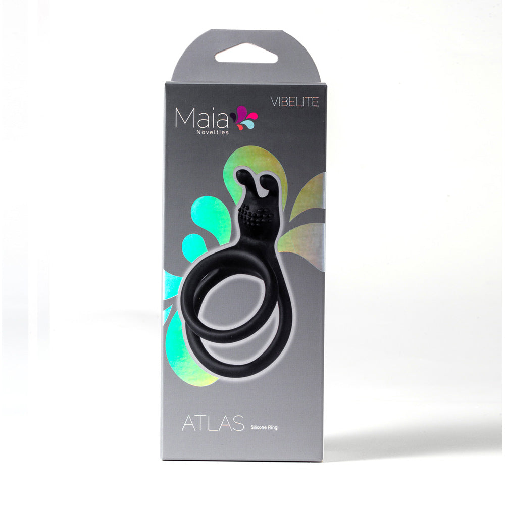 Maia Toys | Maia ATLAS - Black Cock & Balls Ring