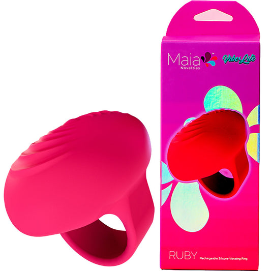 Maia Toys | Maia RUBY Pink USB Rechargeable Finger Stimulator