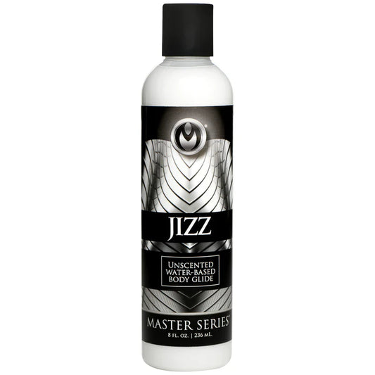 Master Series Jizz Unscented Water Based Lube Lubricant 8oz/236ml