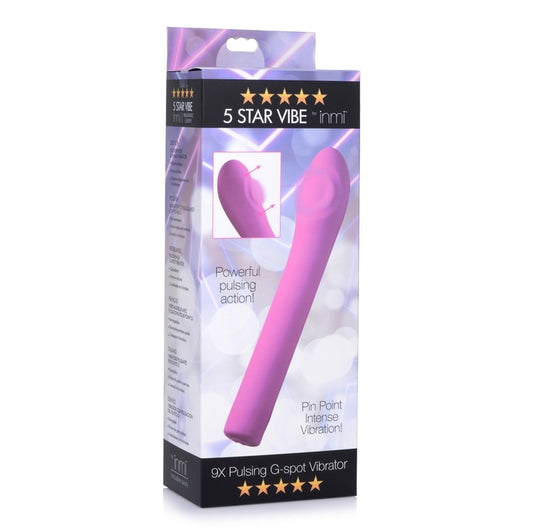 XR Brands | INMI 5 Star 9X Pulsing G-Spot Vibe - Pink