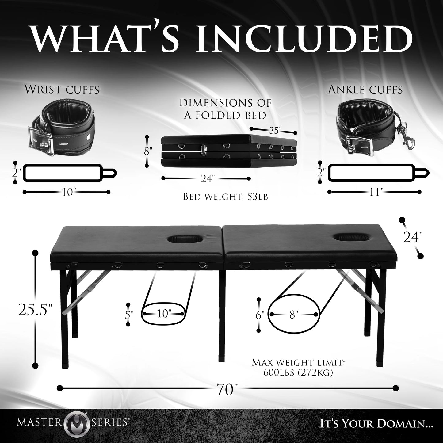 Master Series Extreme Bondage Table