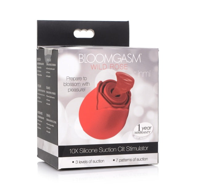 XR Brands | INMI Bloomgasm 10X Silicone Suction Clit Stimulator