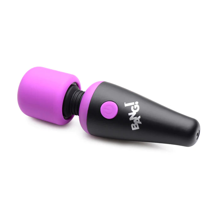 XR Brands | BANG! 10X Vibrating Mini Silicone Wand - Purple