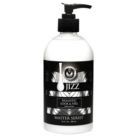 Master Series Jizz Unscented Water Based Lube Lubricant 16oz/488ml