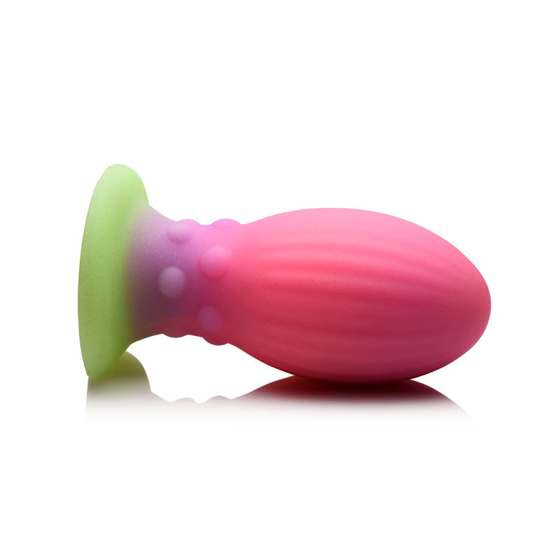 Creature Cocks XL Xeno Egg Glow in Dark Pink 17.5cm Extra Large Fantasy Plug