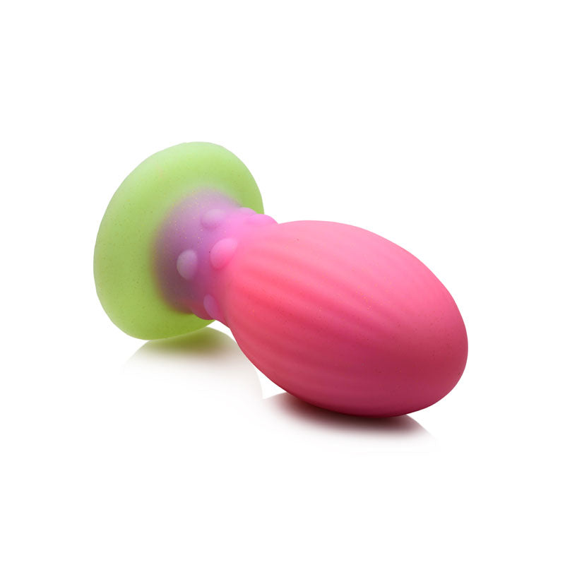 Creature Cocks XL Xeno Egg Glow in Dark Pink 17.5cm Extra Large Fantasy Plug