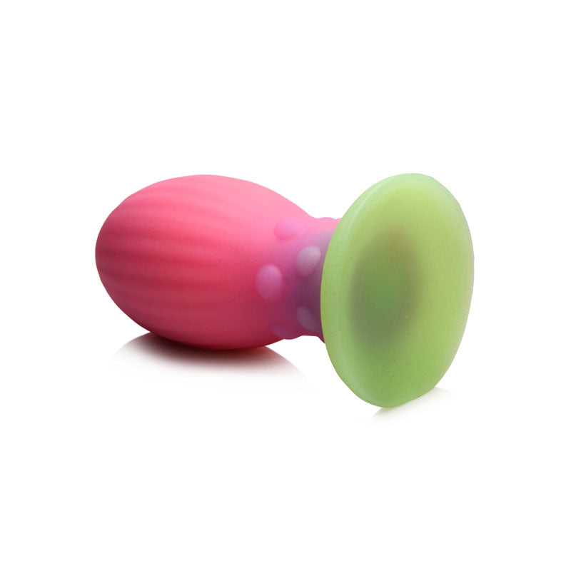 Creature Cocks XL Xeno Egg Glow in Dark Pink 17.5cm Extra Large Fantasy Plug