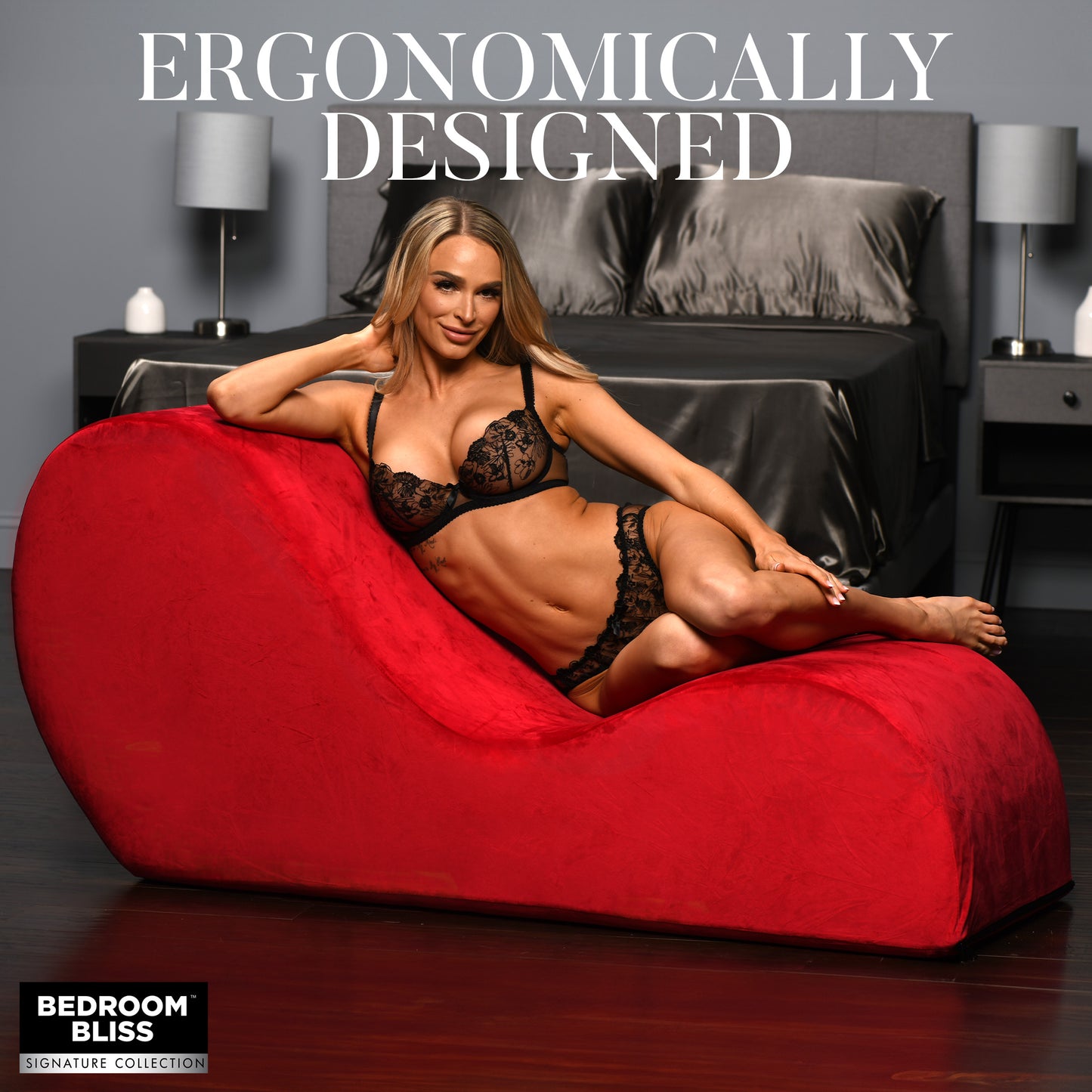 XR Brands | Bedroom Bliss Love Couch Sex Lounge Red