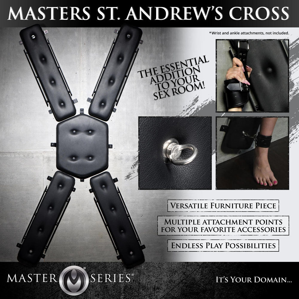 Master Series Master St Andrew's Cross Bondage
