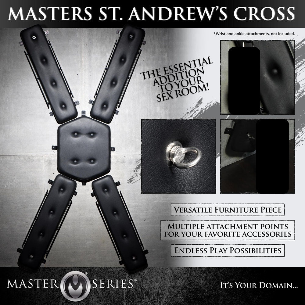 Master Series Master St Andrew's Cross Bondage