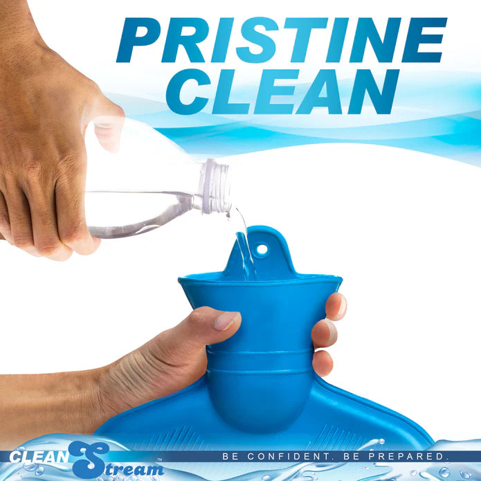 CleanStream Deluxe Shower Enema Bag and Nozzle Kit