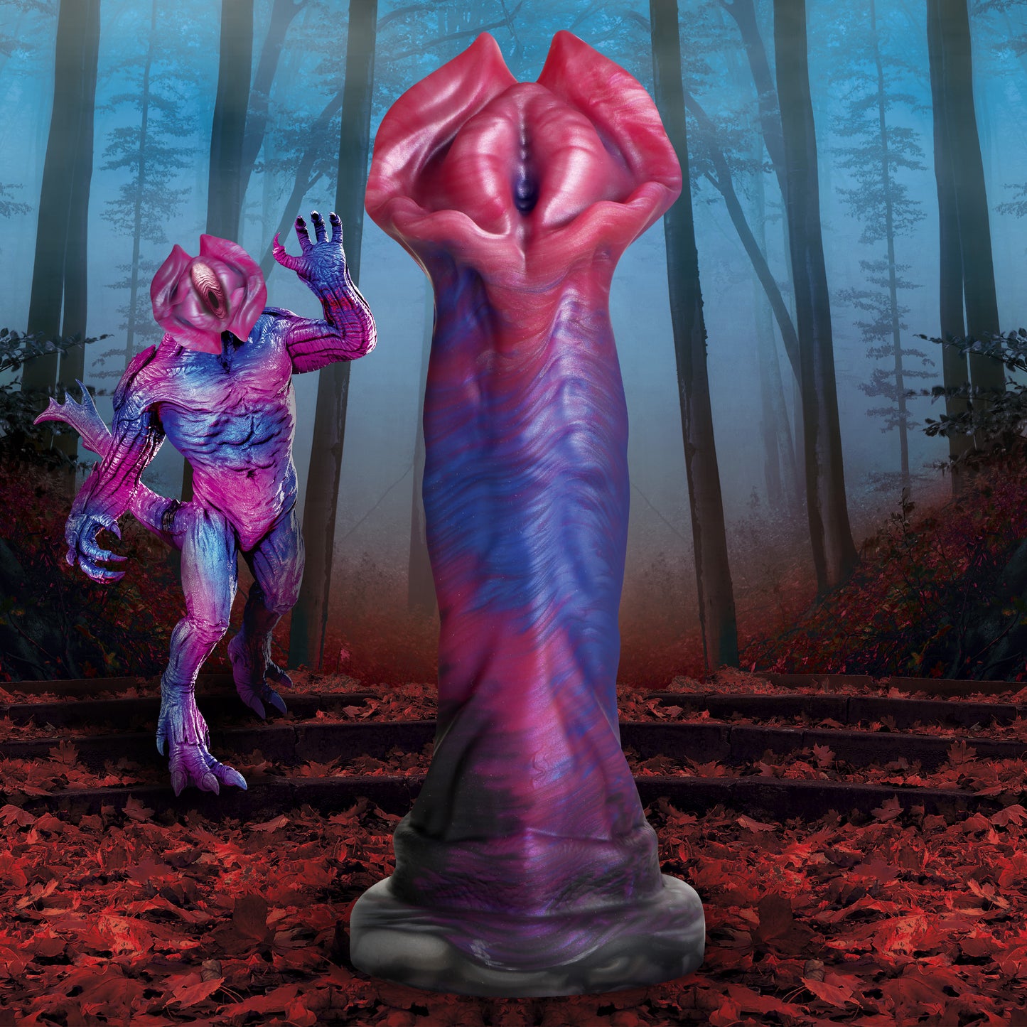 Creature Cocks Demogorgon - Multi-Coloured 22.6cm Fantasy Dildo