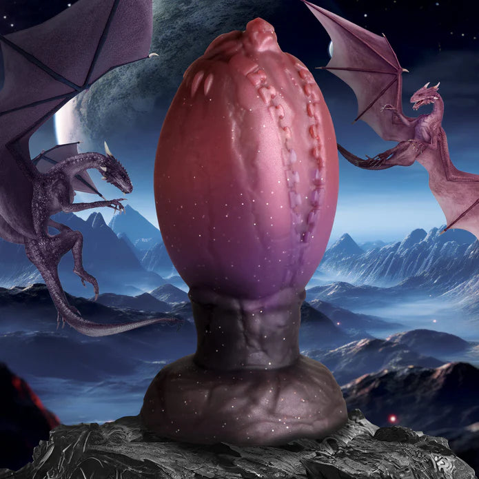 Creature Cocks Dragon Hatch Silicone Egg Large Dildo