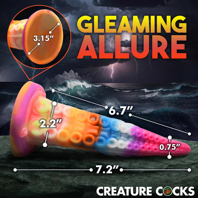 Creature Cocks Luminoctopus Glow In The Dark Tentacle Dildo