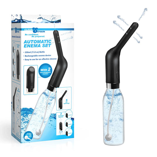 CleanStream Automatic Enema Set Douche 350ml