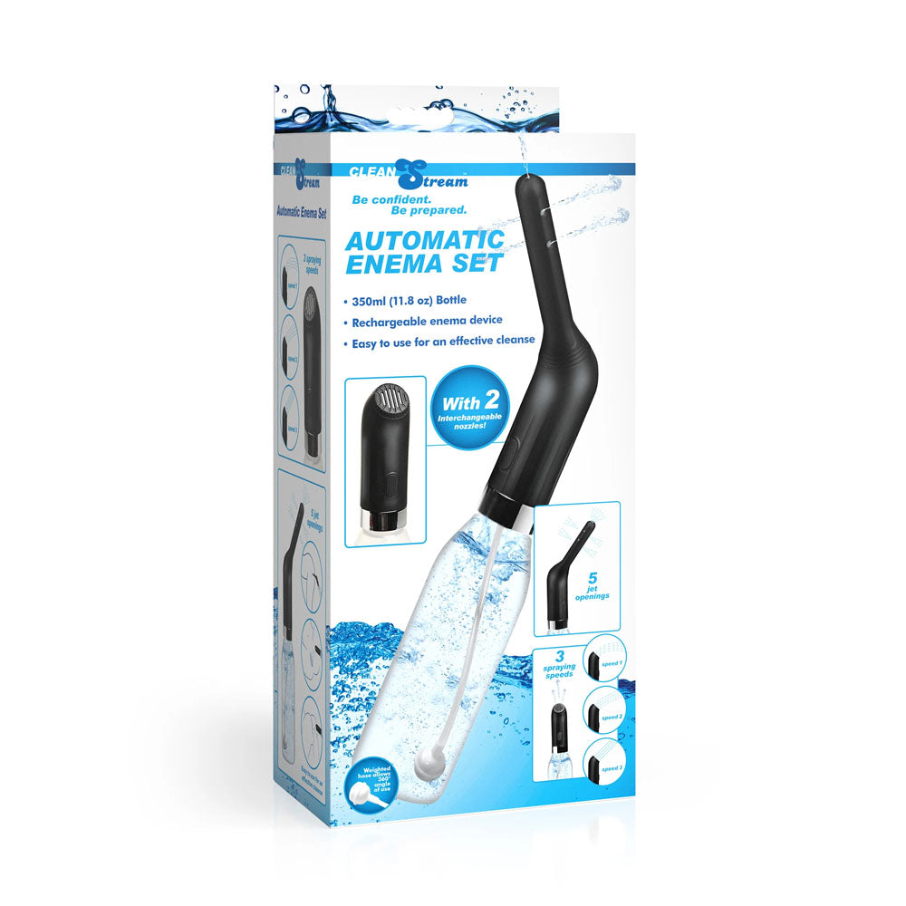 CleanStream Automatic Enema Set Douche 350ml