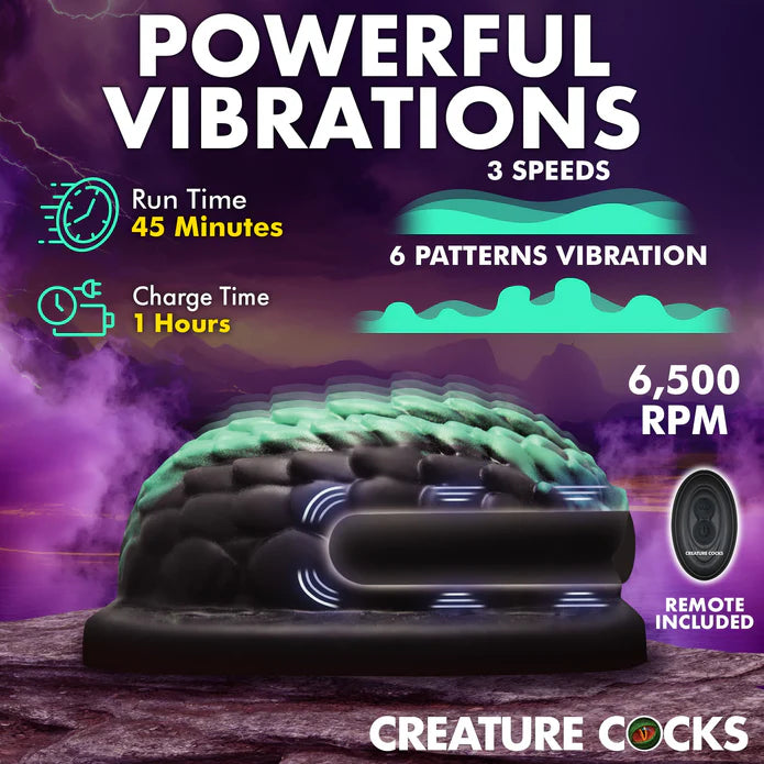 Creature Cocks Dragon Grinder Silicone Vibrator
