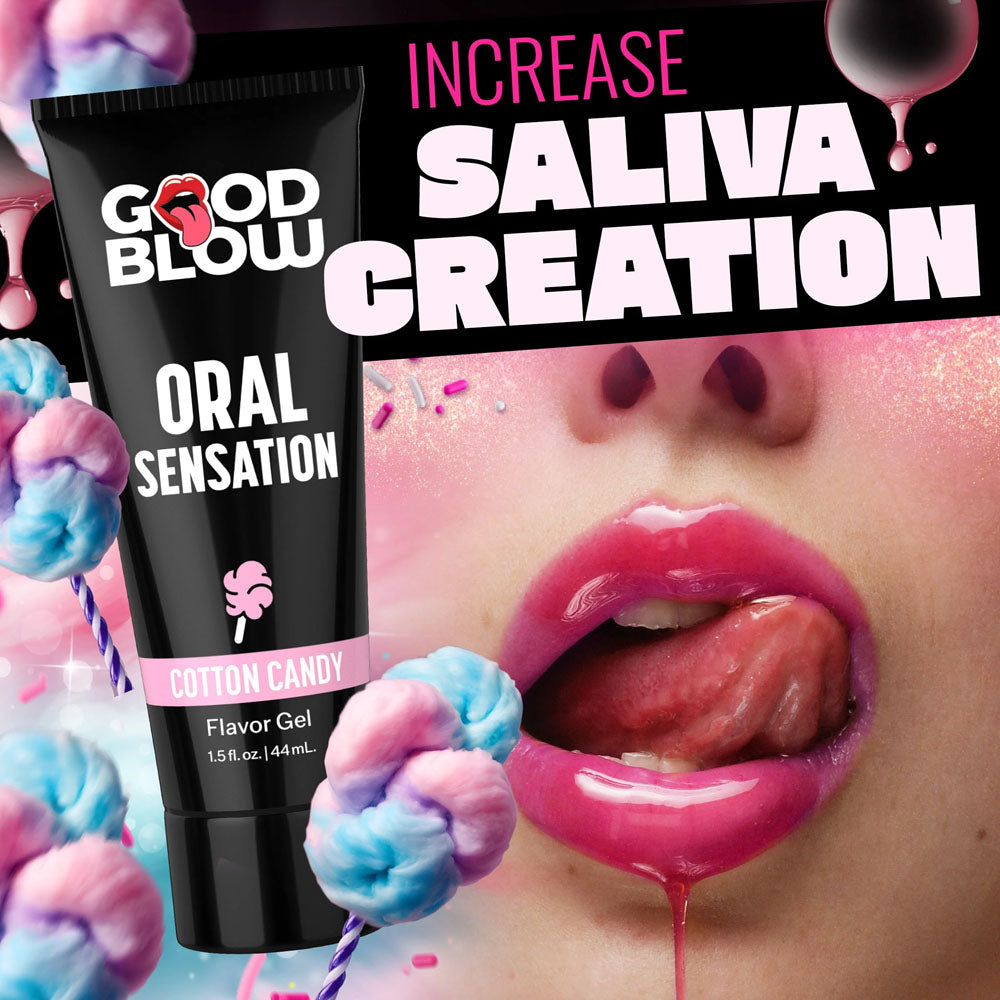 XR Brands | Good Blow Oral Sensation Cotton Candy Oral Sex Gel 44ml