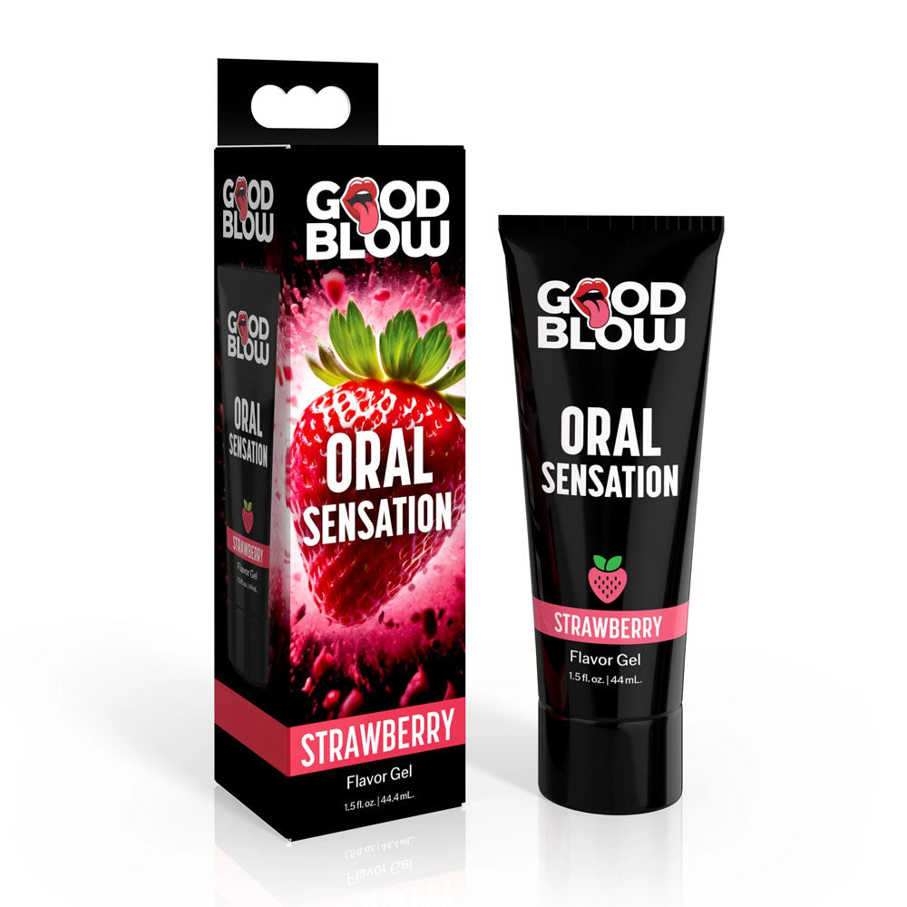 XR Brands | Good Blow Oral Sensation Strawberry Oral Sex Gel 44ml