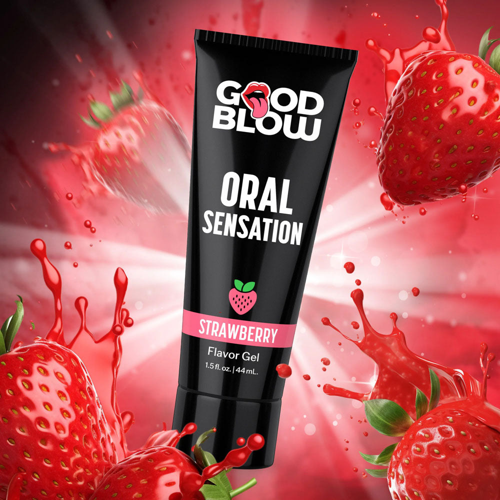 XR Brands | Good Blow Oral Sensation Strawberry Oral Sex Gel 44ml