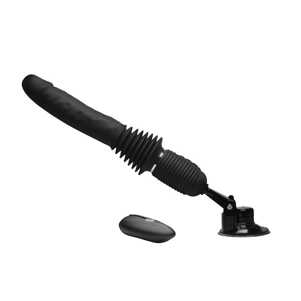 Master Series Ultimate Power Pounder - Hands-Free Thrusting Vibrator with Remote