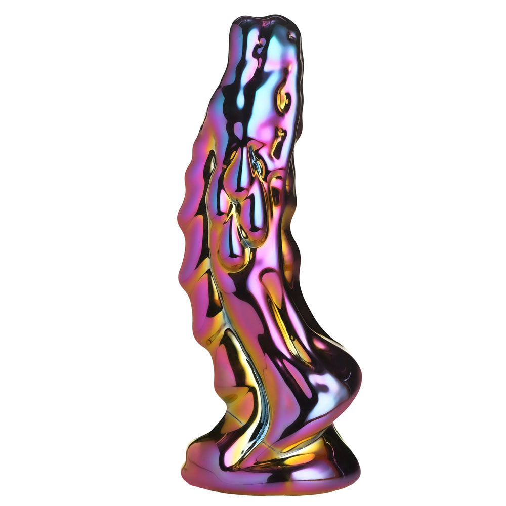 Creature Cocks Dragon Glass Metallic Fantasy Dildo
