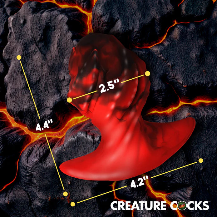 Creature Cocks Dragonspawn Silicone Butt Plug - Large