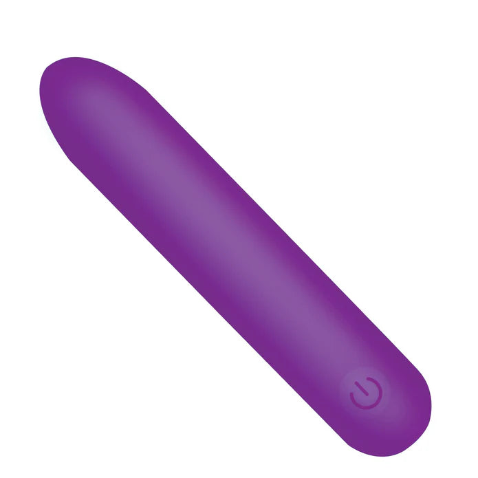 XR Brands | BANG! Tapered Flexible Silicone Bullet Purple