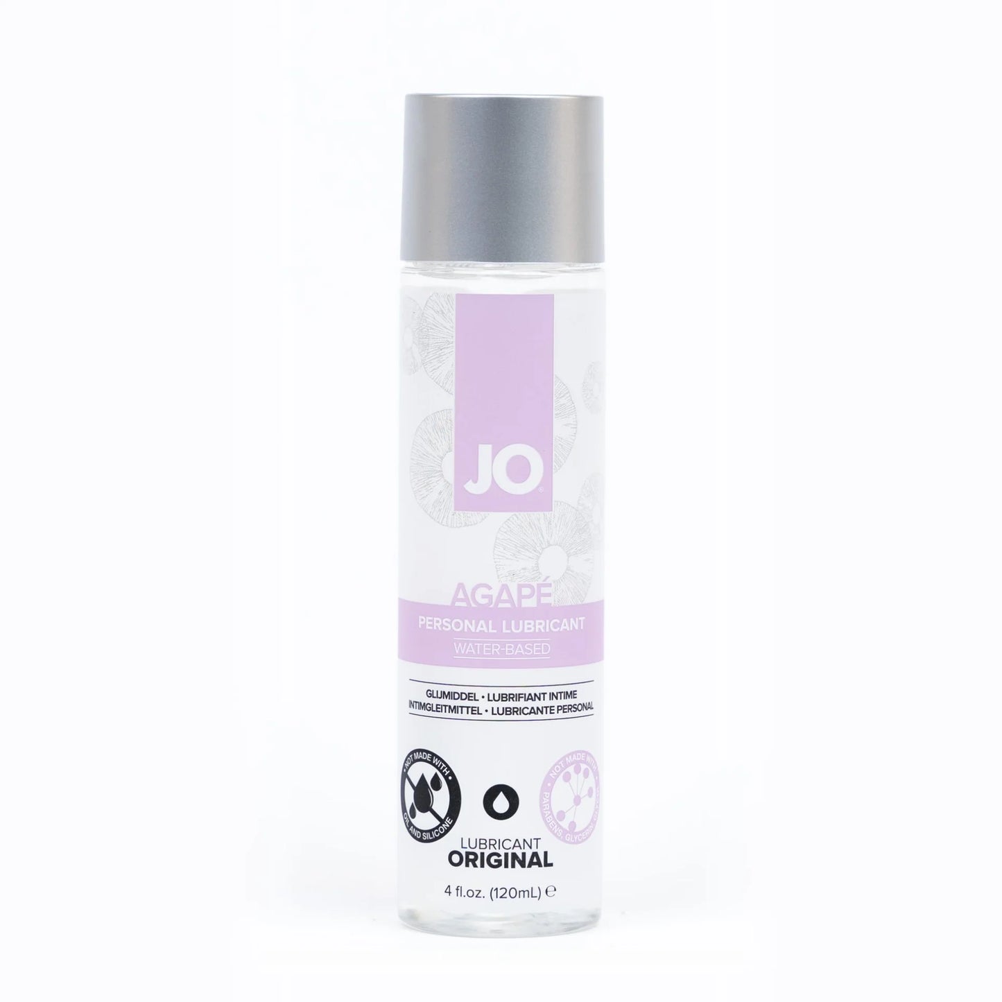 JO Agape Water Based Lubricant 4oz/120ml