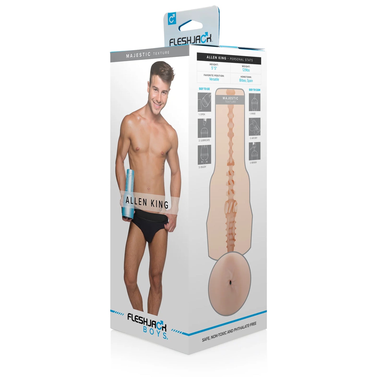 Fleshlight Fleshjack Boys Allen King Majestic Ass Masturbator