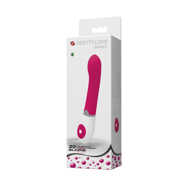 Pretty Love Daniel Vibrator Dark Pink