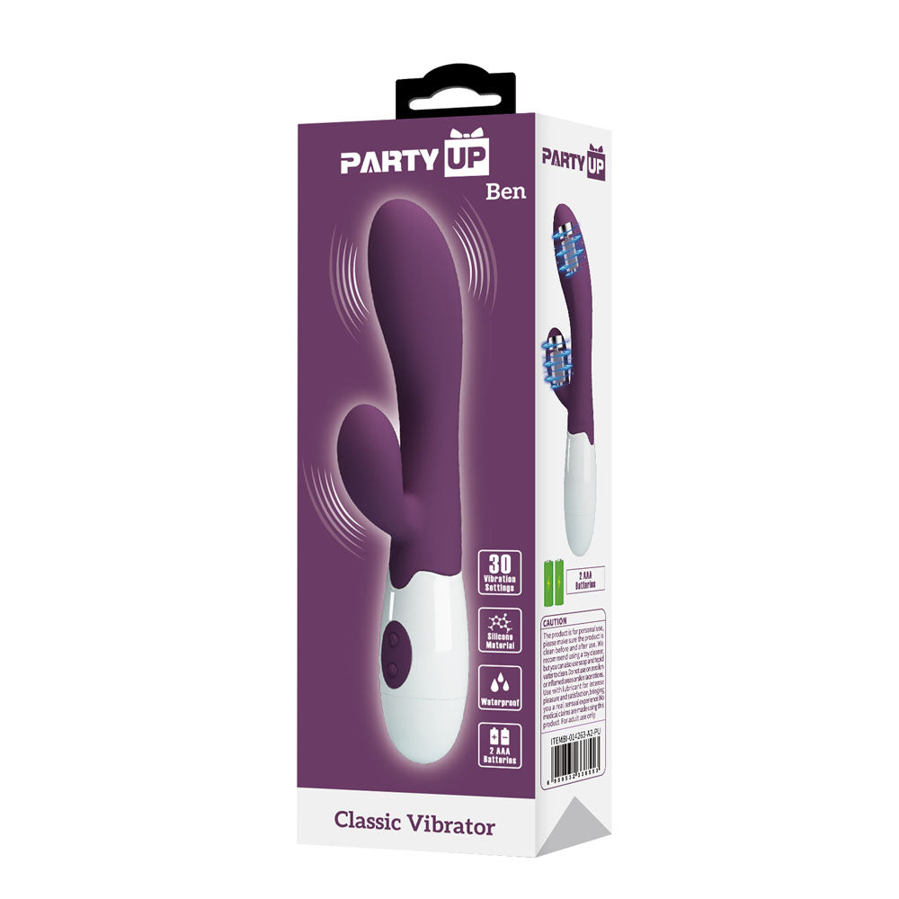 Party Up Ben Rabbit Vibrator Purple