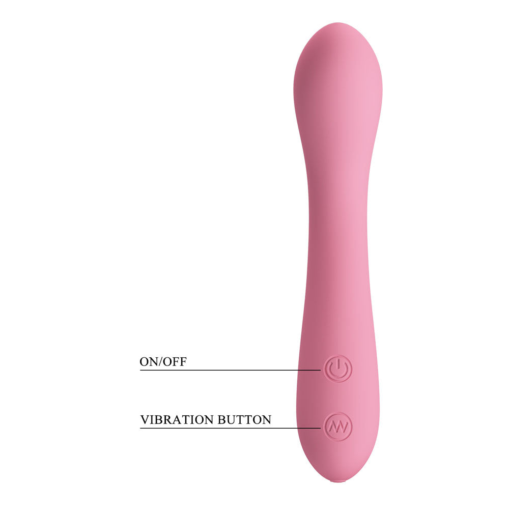 Party Up John Flexible Vibrator Pink
