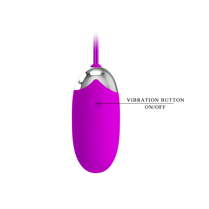 Pretty Love Abner Egg Vibrator with App Control Purple