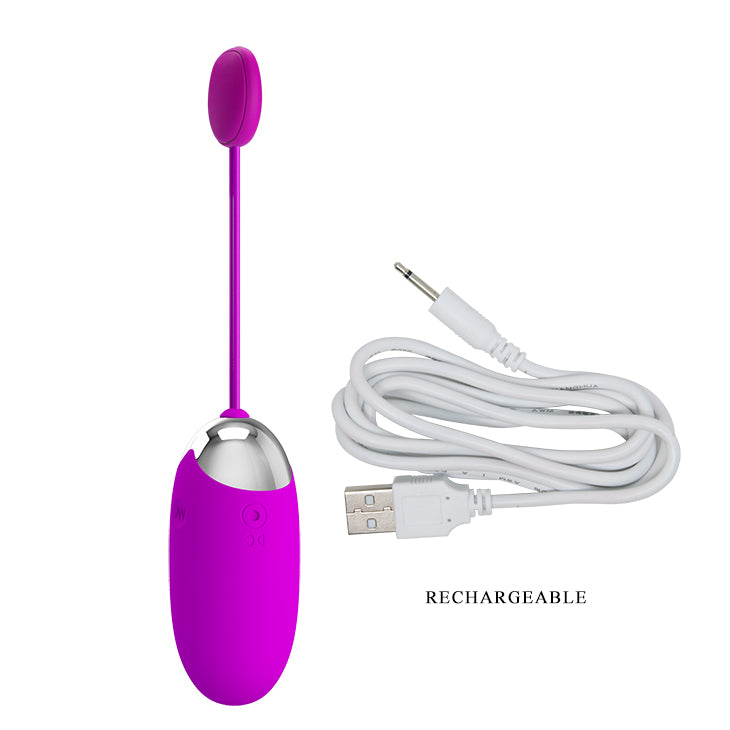 Pretty Love Abner Egg Vibrator with App Control Purple