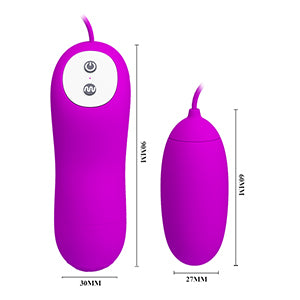 Pretty Love Eunice Egg Vibrator with App Control Purple