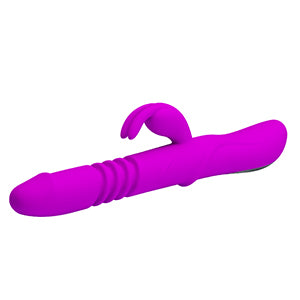 Pretty Love Ward Thrusting Rabbit Vibrator Purple