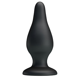 Pretty Love Sturdy Silicone Anal Plug Black