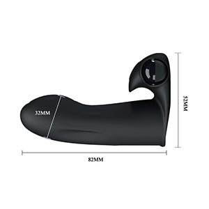 Pretty Love Adonis Fingering Massager Vibrator Black