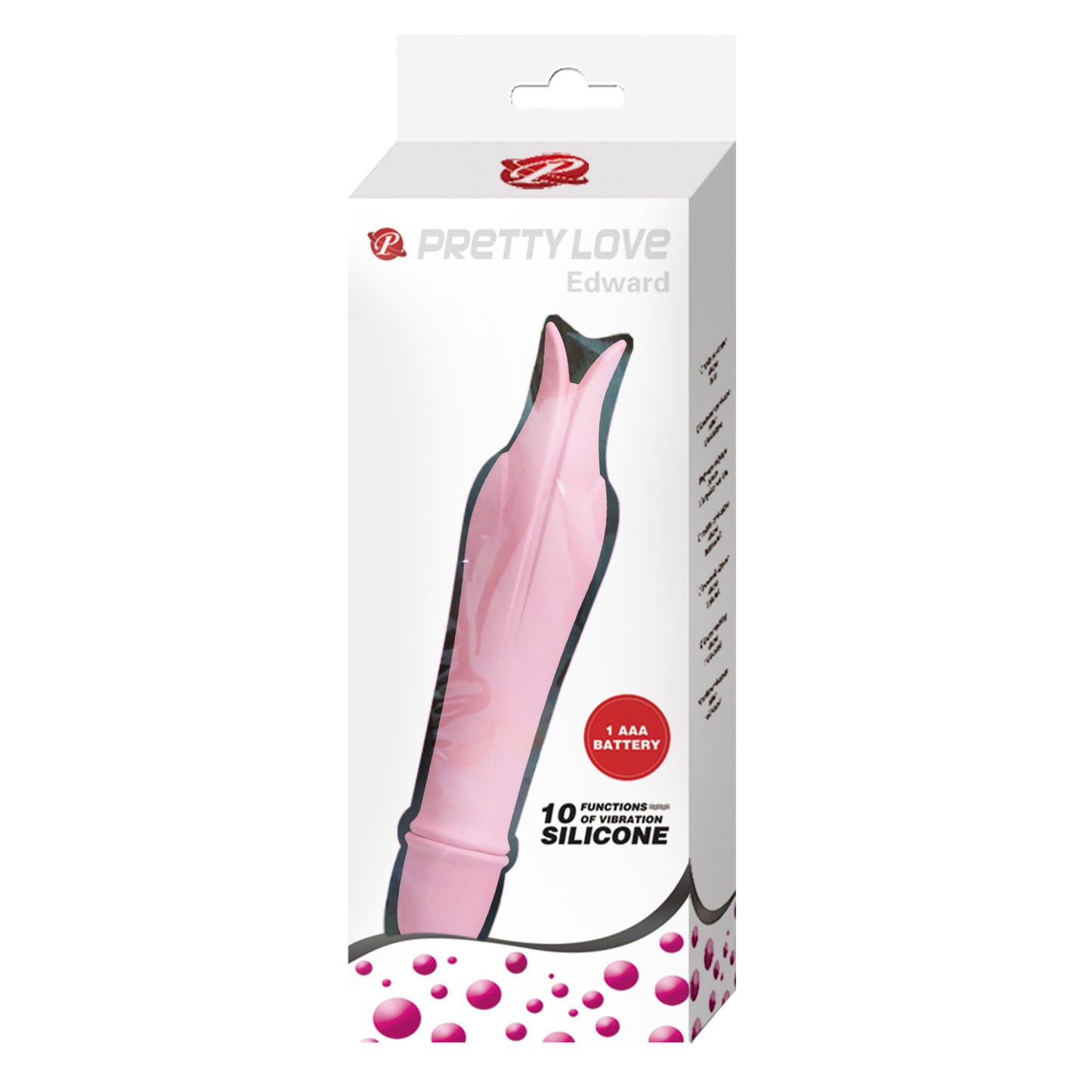 Pretty Love Edward Dolphin Vibrator Pink