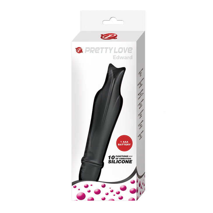 Pretty Love Edward Dolphin Vibrator Black