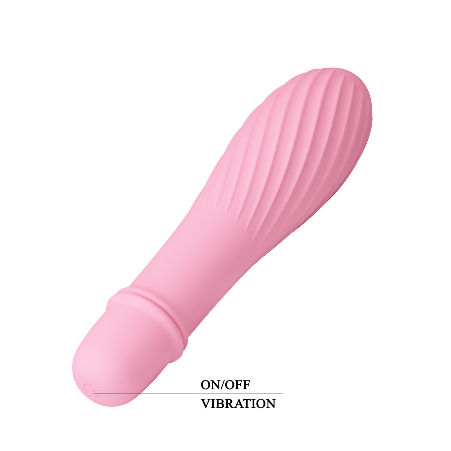 Pretty Love Solomon G-Spot Vibrator Soft Pink