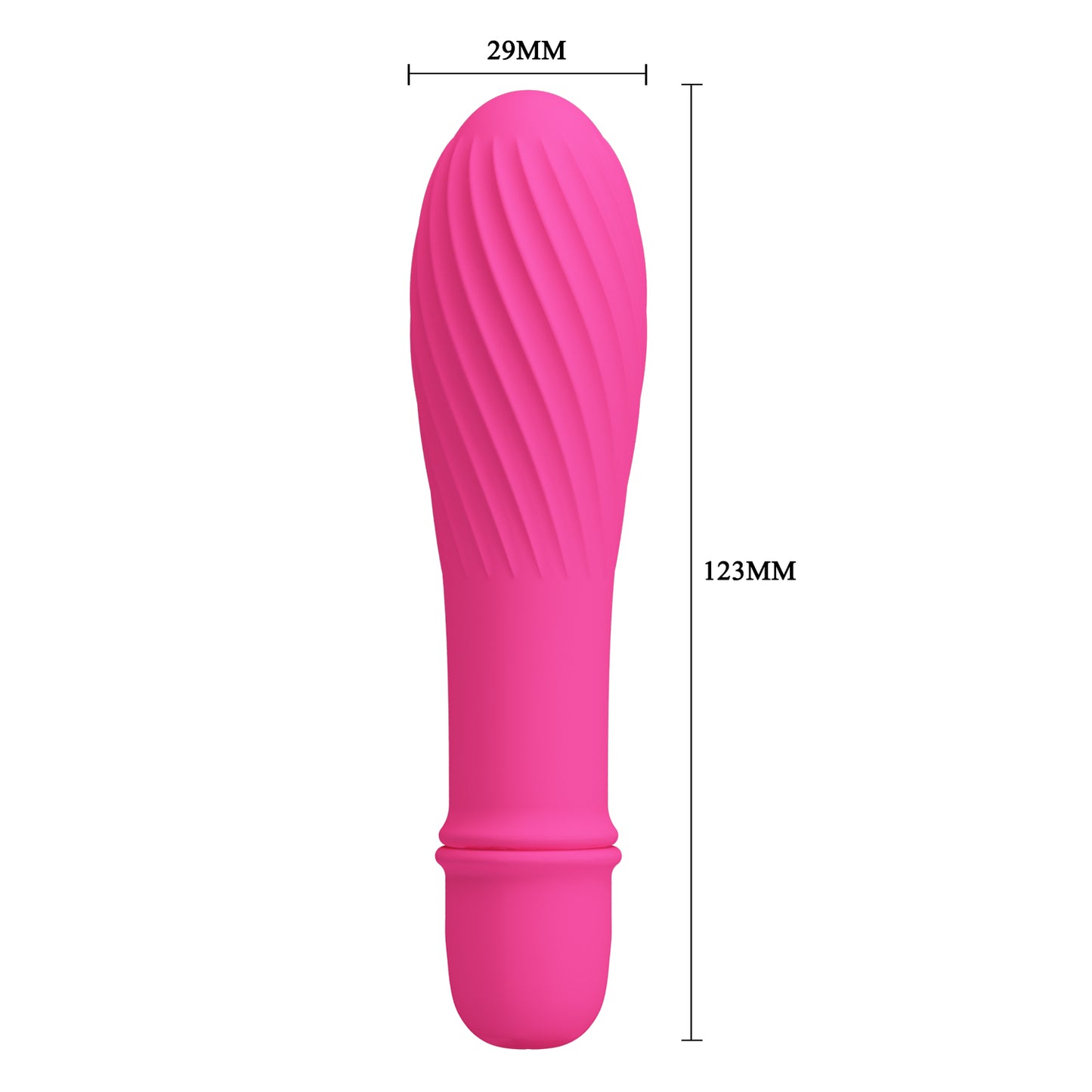 Pretty Love Solomon G-Spot Vibrator Hot Pink